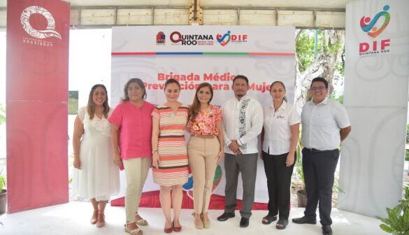 El Sistema DIF Quintana Roo, beneficia a 112 féminas en Cancún con la Brigada Médica de Prevención para la Mujer